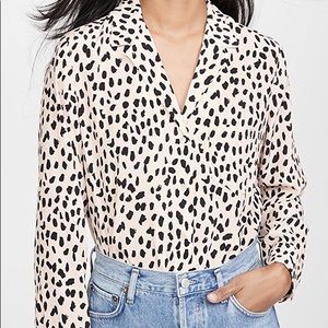 Rails Rebel Button Down Top